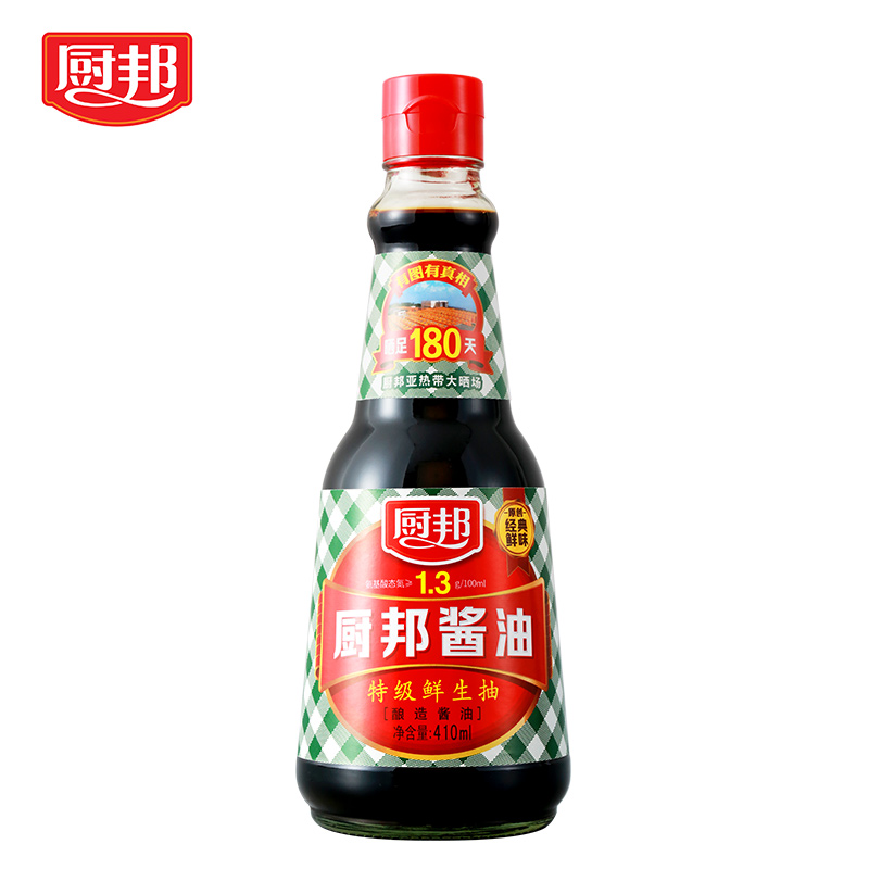 廚邦醬油410ml